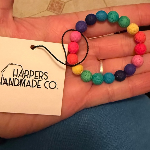 harpers handmade Other - Colorful Kids Bracelet for essential oils Rainbow 🌈